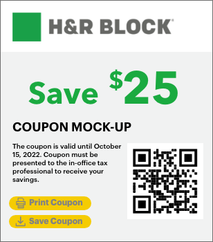 HR Block Coupon